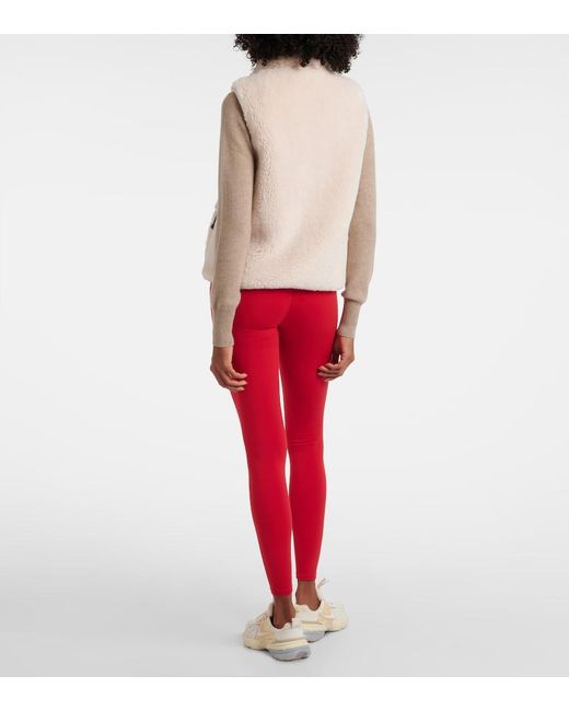 Tory Burch Natural Zip-Up Vest