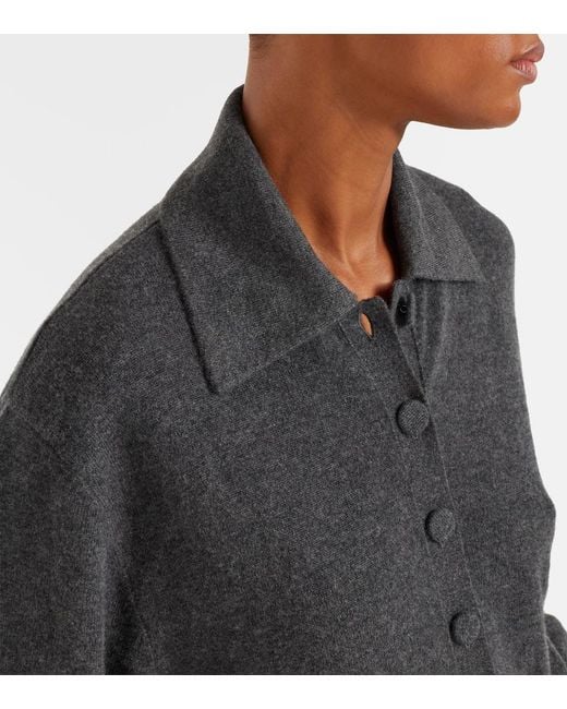 Dries Van Noten Black Cashmere Cardigan