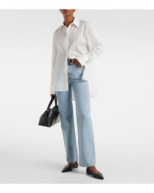 Jeans Rectos Totême de color Blue
