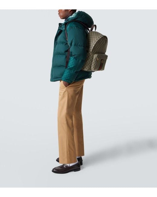Gucci Natural Gg Canvas Backpack for men