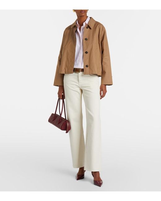 FRAME White The Saturday Straight Jeans