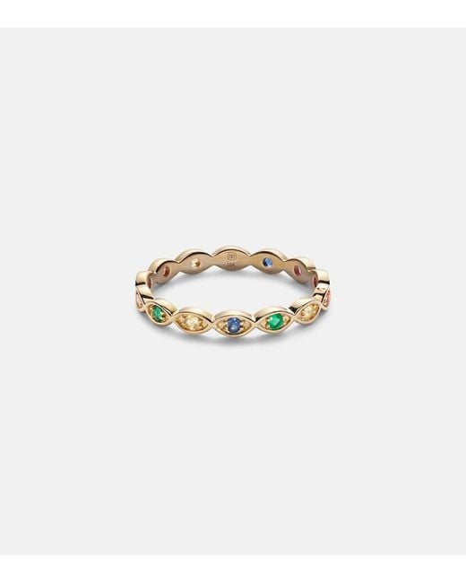 Sydney Evan Metallic Marquis 14kt Yellow Gold Ring
