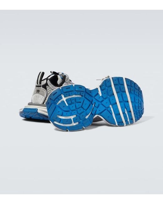 Balenciaga Sneakers 3XL aus Mesh in Metallic für Herren