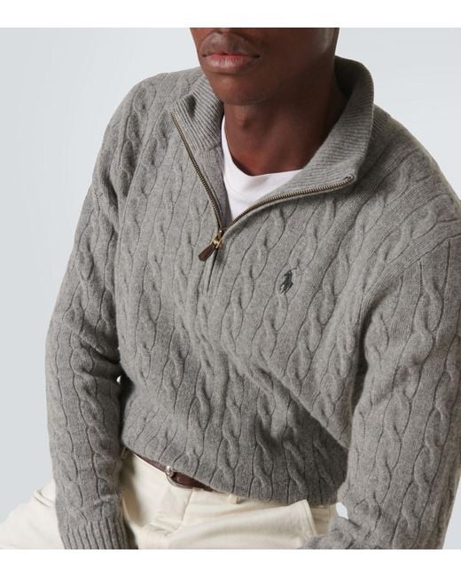 Polo Ralph Lauren Gray Sweaters for men