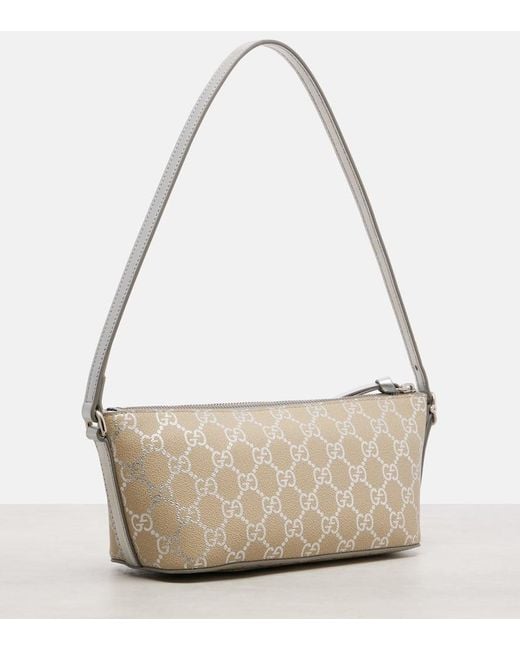 Gucci Metallic Gg Emblem Small Shoulder Bag