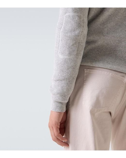 Pullover di Canali in Gray da Uomo