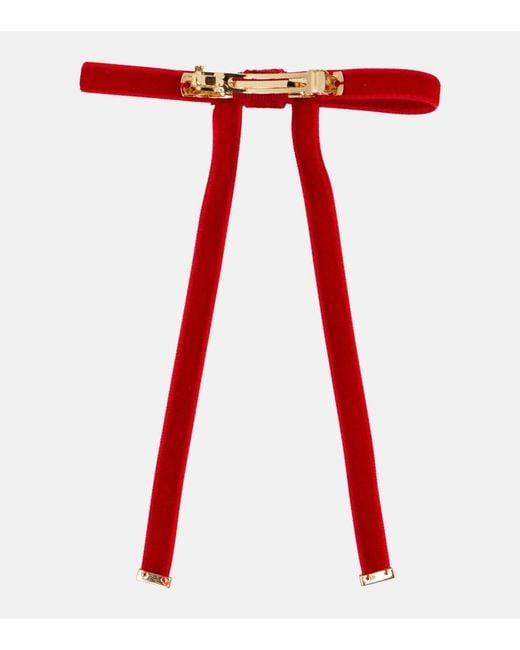 Fermacapelli di Prada in Red