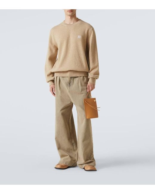 Loewe Crossbody Bag Pebble Dice Aus Leder in Natural für Herren