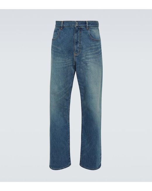 Jeans rectos Givenchy de hombre de color Blue