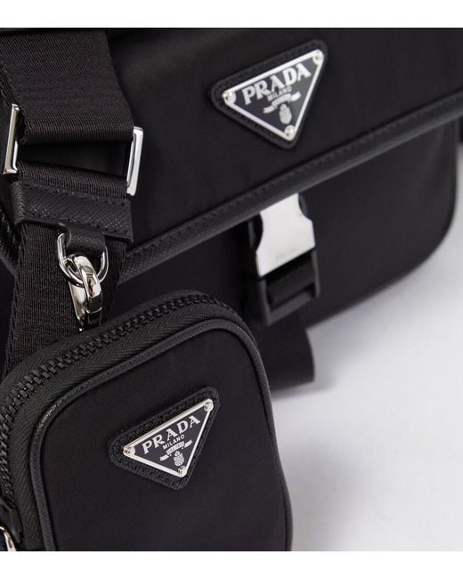 Borsa A Spalla di Prada in Black da Uomo