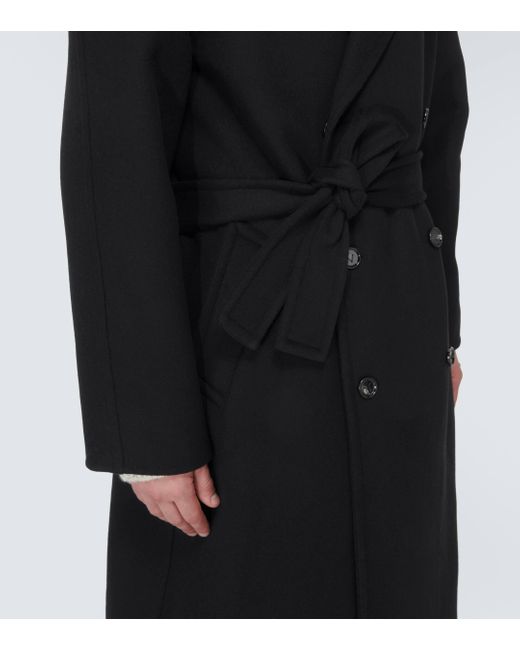 Wool and cashmere coat