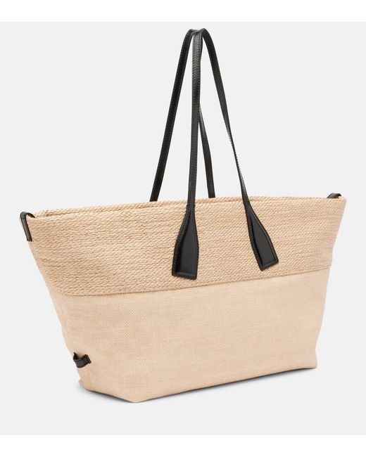 Balmain Natural Track Medium Tote Bag