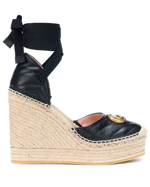 gucci palmyra wedges