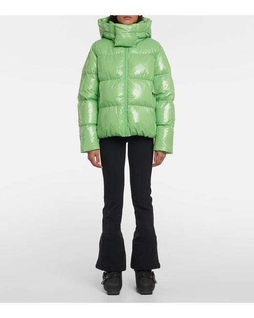Perfect Moment Green January Down Ski Jacket