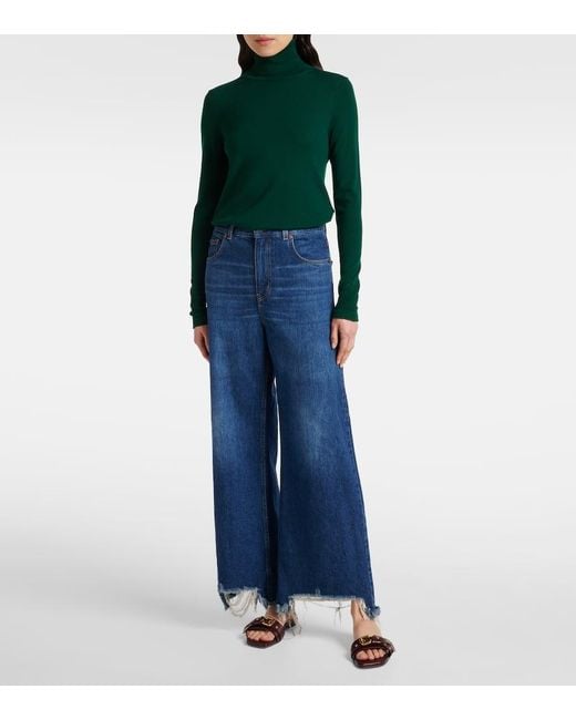 Mules Mae En Cuir A Ornements Chloé en coloris Brown