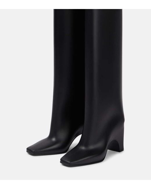 Coperni Black Stiefel Rubber Bridge