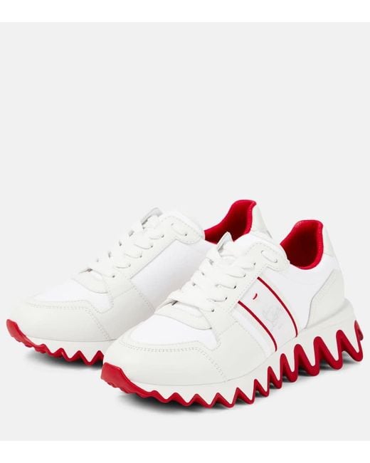 Zapatillas Nastroshark Donna Christian Louboutin de color Red