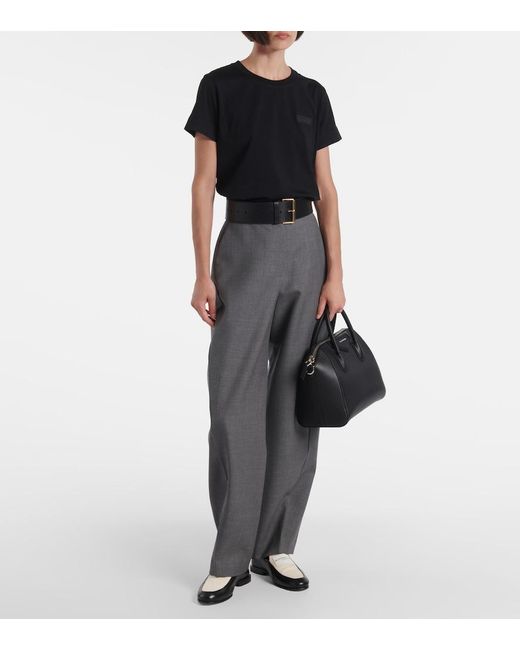 Givenchy Black Antigona Mini Leather Cross-Body Bag