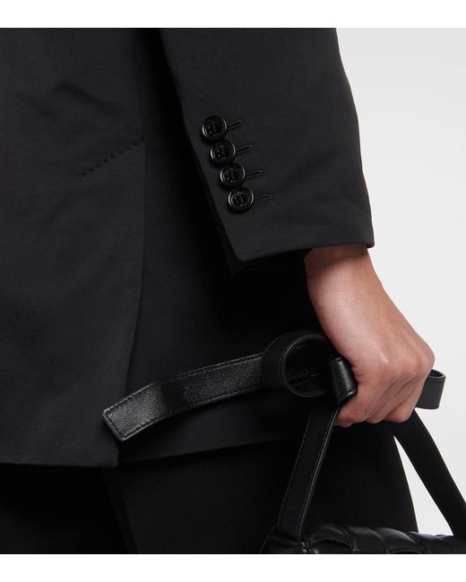 Max Mara Black Willy Cotton-Blend Blazer