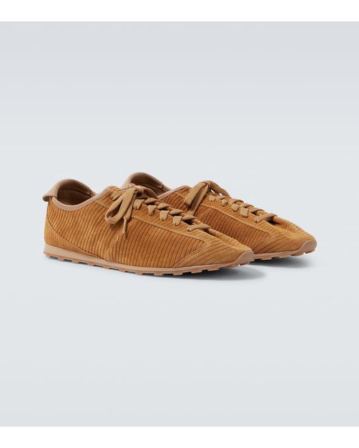Jacquemus Brown Suede Sneakers for men