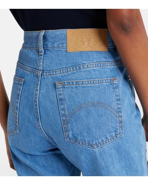 Blazé Milano Blue Nariida Straight Jeans