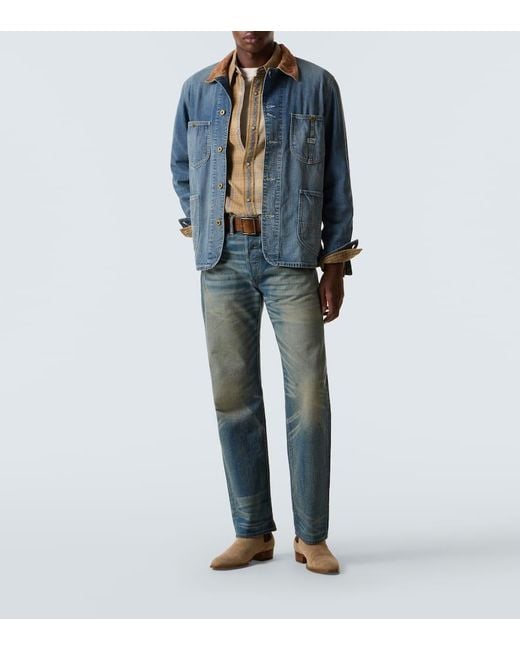 RRL Hemd Aus Baumwolle in Natural für Herren