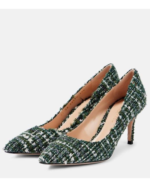 Gianvito Rossi Green 70 Boucle Pumps