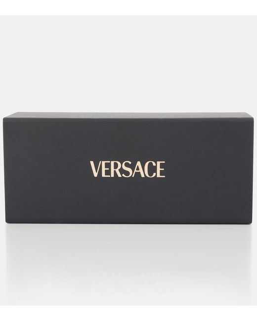 Versace Metallic Medusa Square Sunglasses