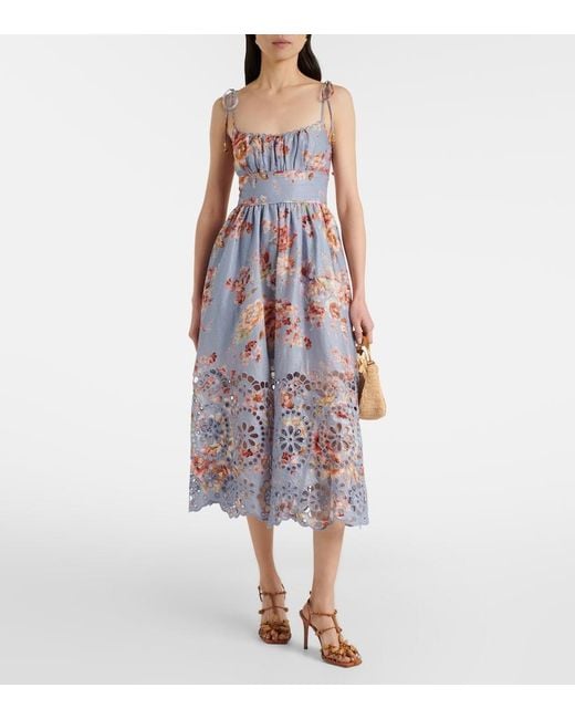 Zimmermann Blue Midi Dresses