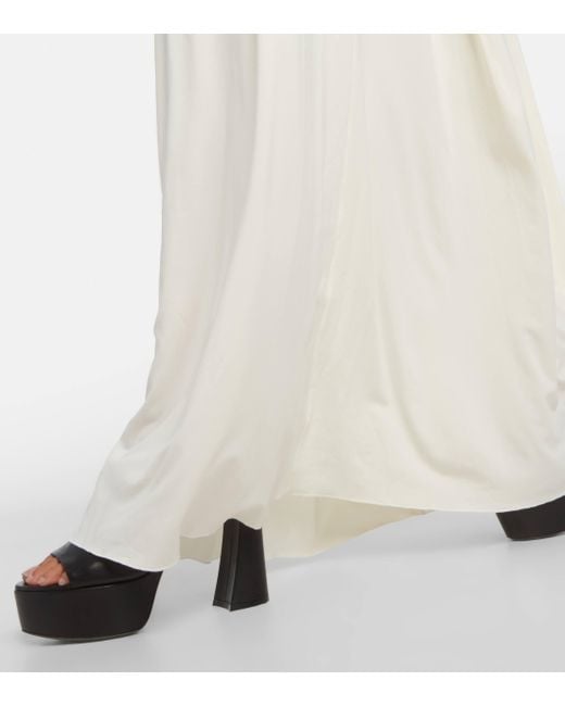 Altuzarra White Delphi Maxi Dress