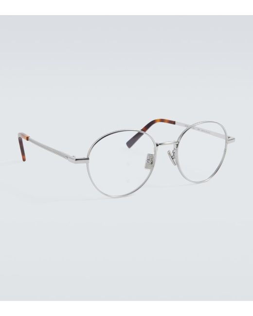 Dior Metallic Cd Diamondo R3U Round Glasses for men