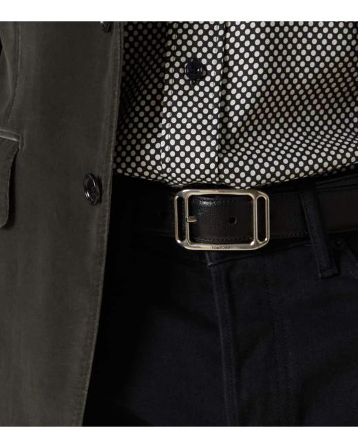 Cintura di Tom Ford in Black da Uomo