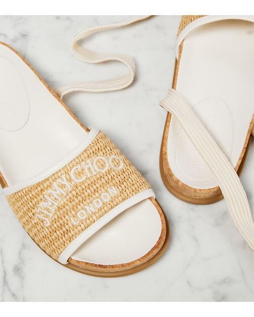 Jimmy Choo Natural Gal Flat