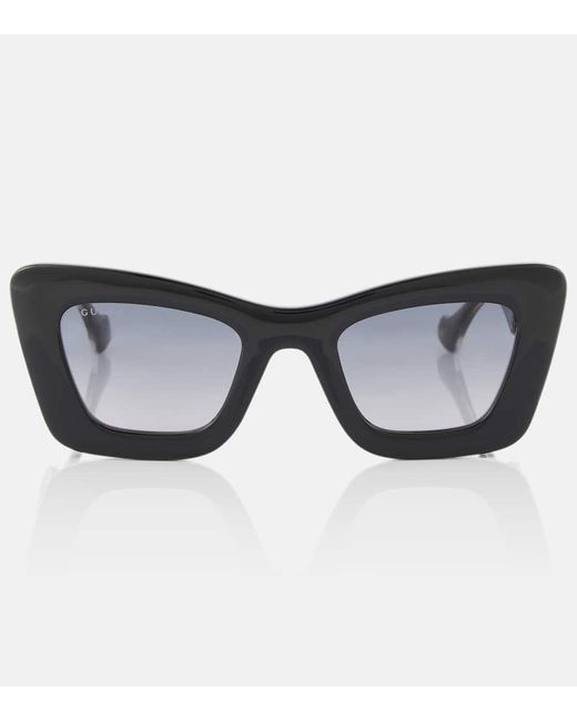 Gucci Blue La Piscine Cat-eye Sunglasses