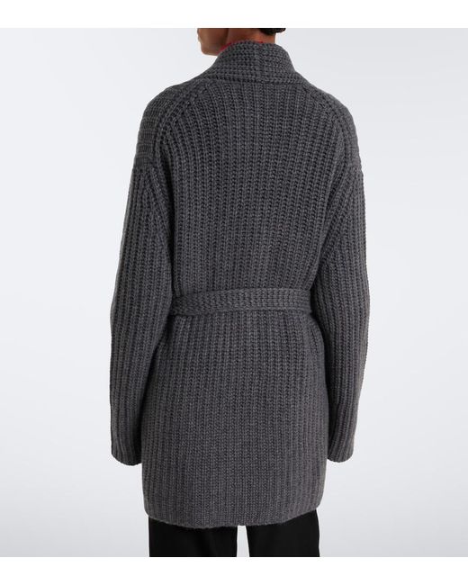 Lisa Yang Black Jacqueline Cashmere Wrap Cardigan