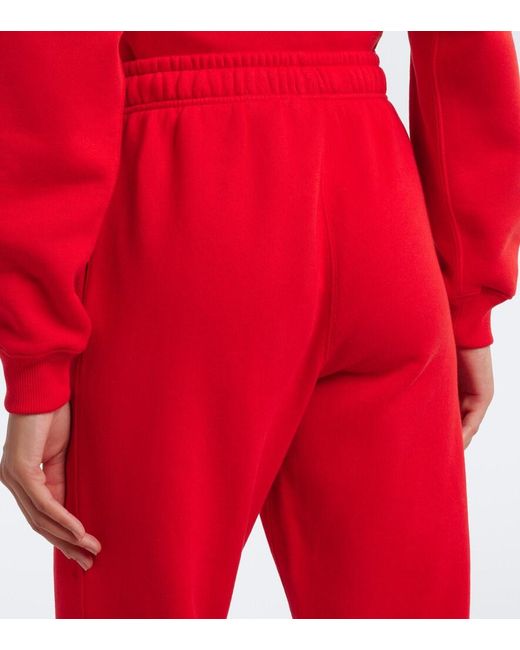 Polo Ralph Lauren Red Cotton-Blend Jersey Sweatpants