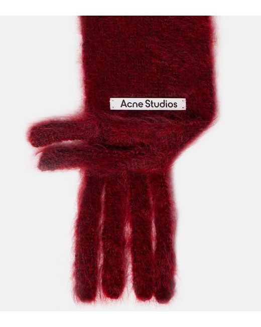 Sciarpa Kinna di Acne in Red