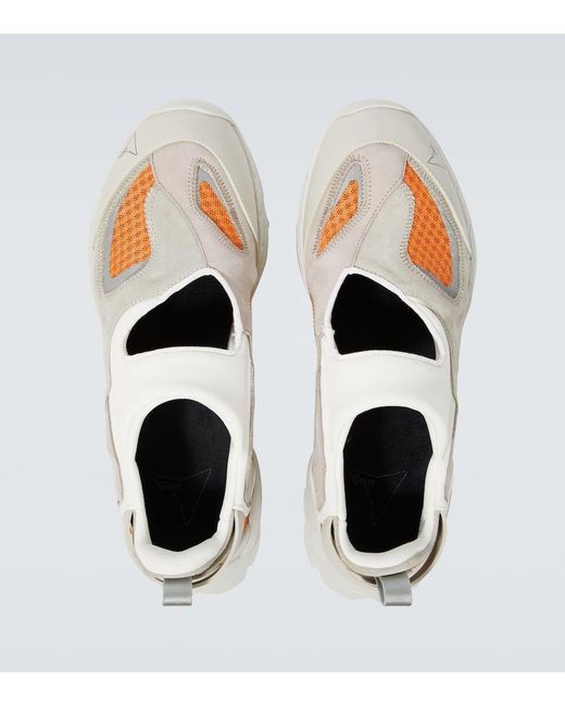 Sneakers Rozes con suede di Roa in White da Uomo