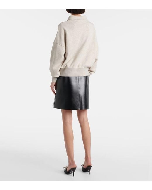 Prada Natural Cotton Sweatshirt