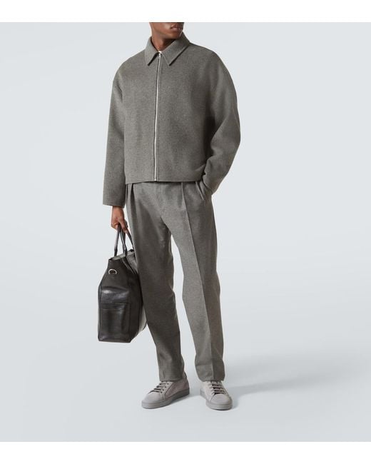 Tod's Gray Suede Sneakers for men