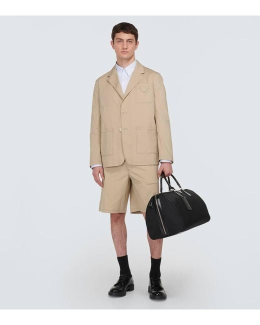 Blazer di Prada in Natural da Uomo