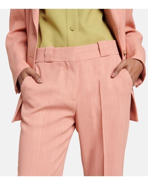Blazé Milano Pink Blaze Milano Percheron High-rise Pants
