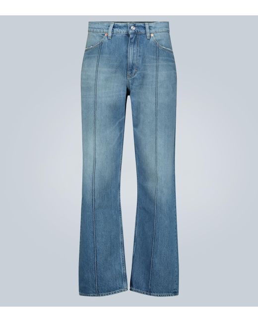 Our Legacy Denim Formal Cut Crease Jeans in Blue for Men | Lyst