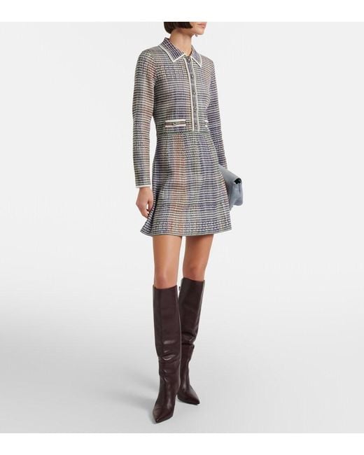 Veronica Beard Multicolor Lauper Minidress