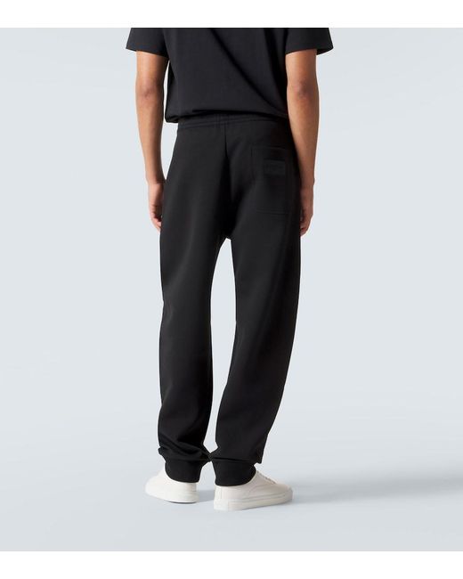 Givenchy Black Cotton-Blend Sweatpants for men