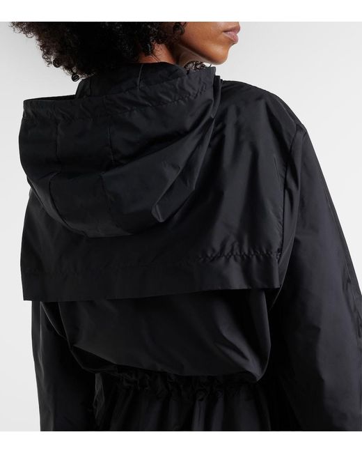 Moncler Black Hiengos Technical Parka
