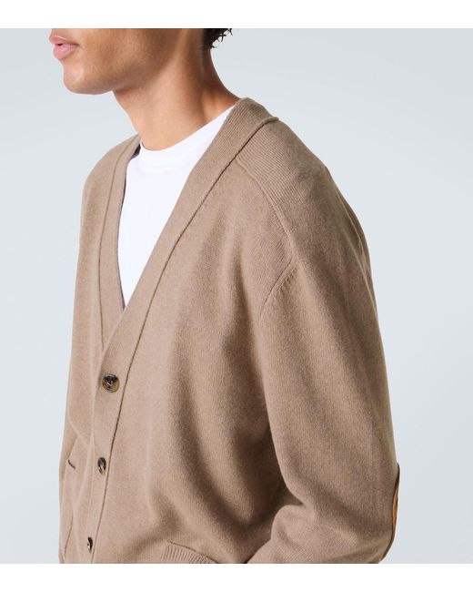 Bottega Veneta Natural Cashmere-Blend Cardigan for men