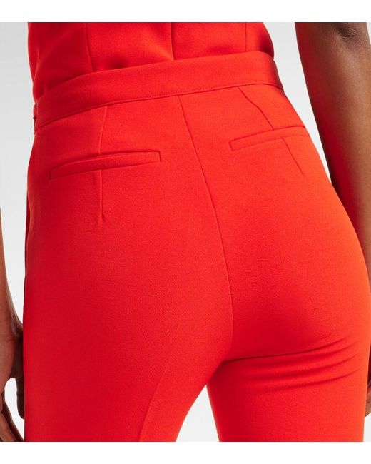 Safiyaa Alexa Crepe Flared Pants
