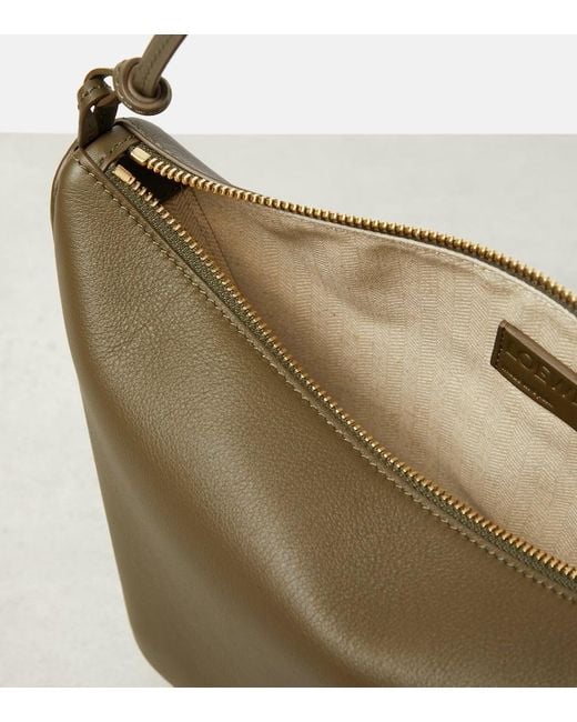 Loewe Metallic Hammock Mini Leather Shoulder Bag