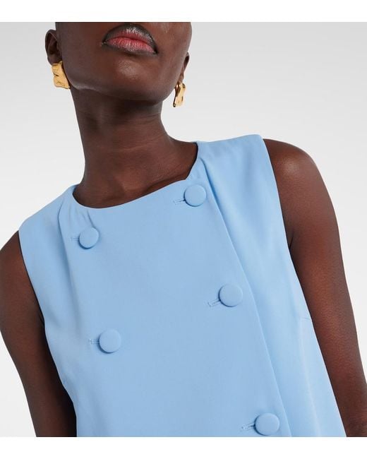 Veronica Beard Blue Alayah Minidress